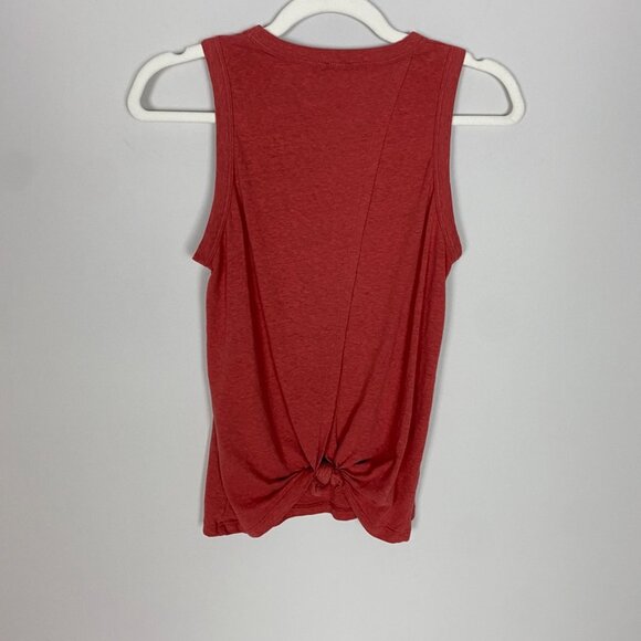 J Crew Tie-back Tank Top Womens Small Red - Picture 4 of 5